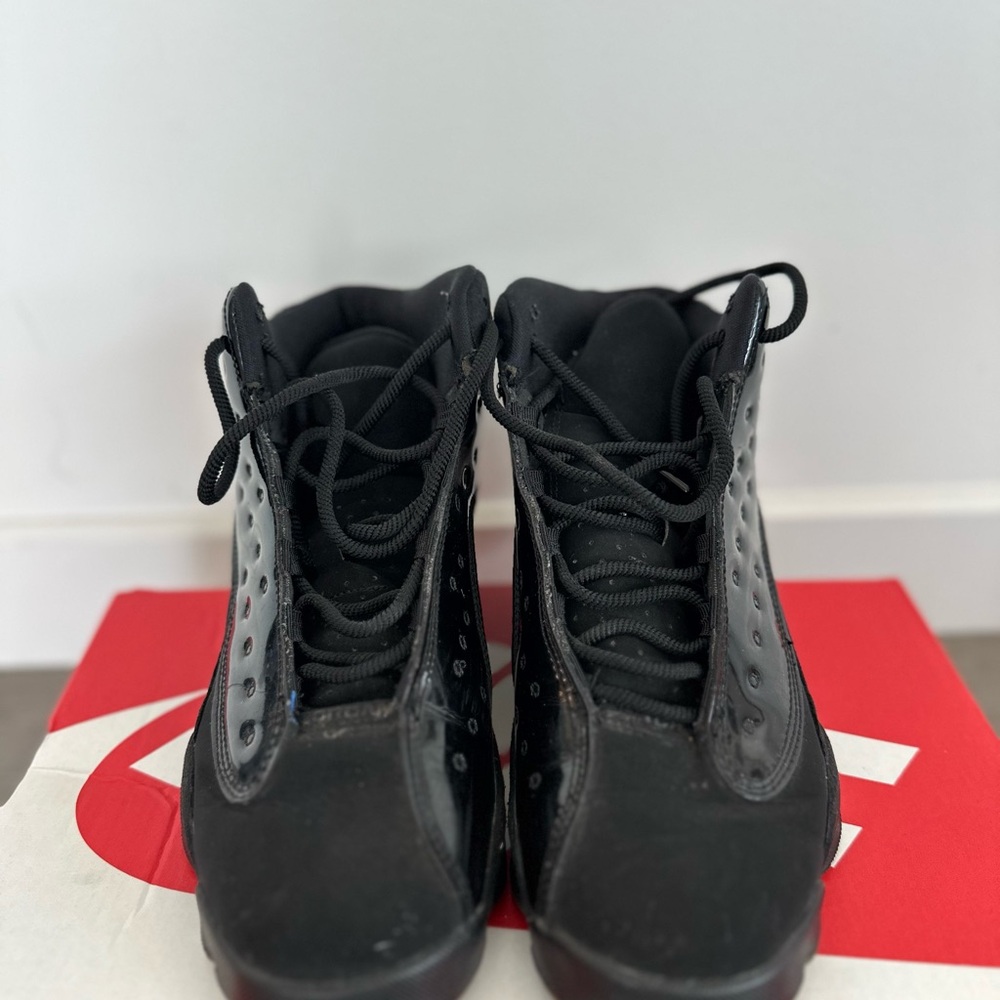 Black High-Top Sneakers